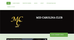 Desktop Screenshot of midcarolinaclub.us